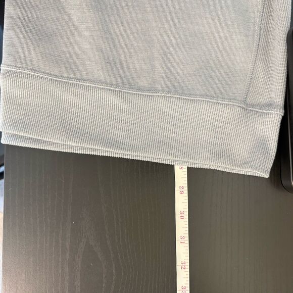 Under Armour Storm Mens LG 1/4 Zip Gray Fleece Pullover Sweater Cold Gear Golf - Picture 6 of 7